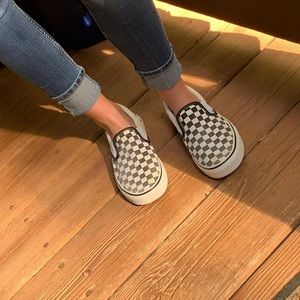 Checkered Vans